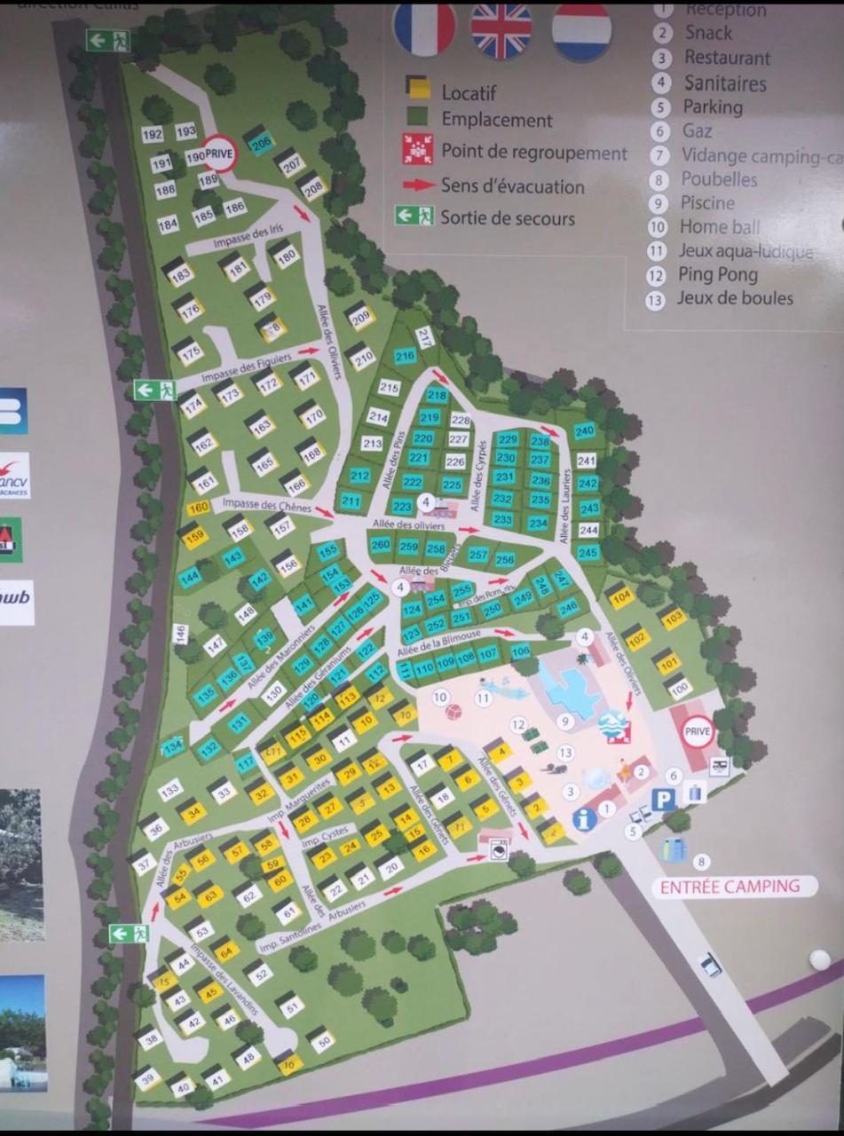 Camping Domaine Villa Verde Callas ภายนอก รูปภาพ